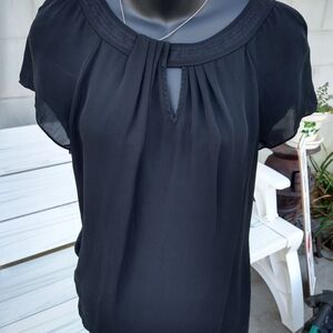 White House Black Market Silk Blouse
